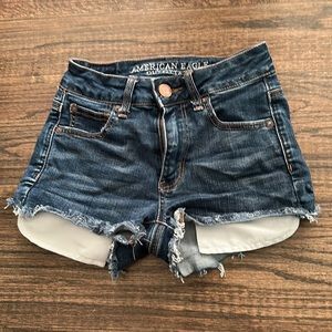american eagle jean shorts